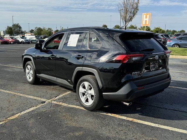 used 2021 Toyota RAV4 Hybrid car, priced at $28,000