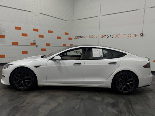 used 2021 Tesla Model S car, priced at $45,700