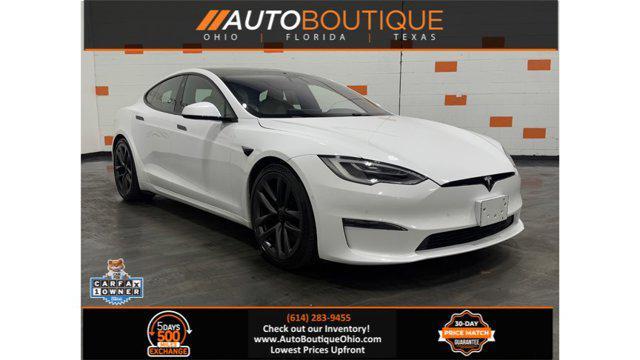 used 2021 Tesla Model S car, priced at $47,100