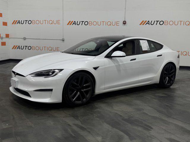 used 2021 Tesla Model S car, priced at $45,700