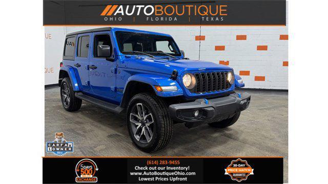 used 2024 Jeep Wrangler 4xe car, priced at $34,100