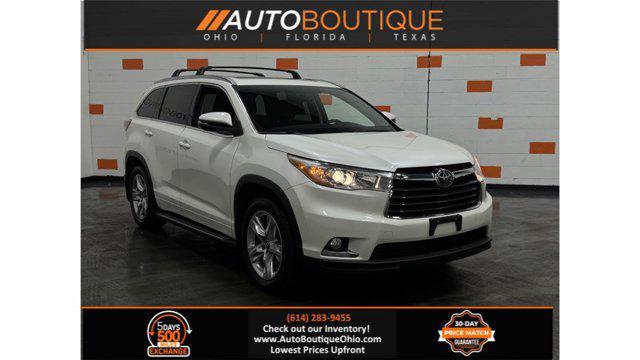 used 2016 Toyota Highlander car, priced at $22,045