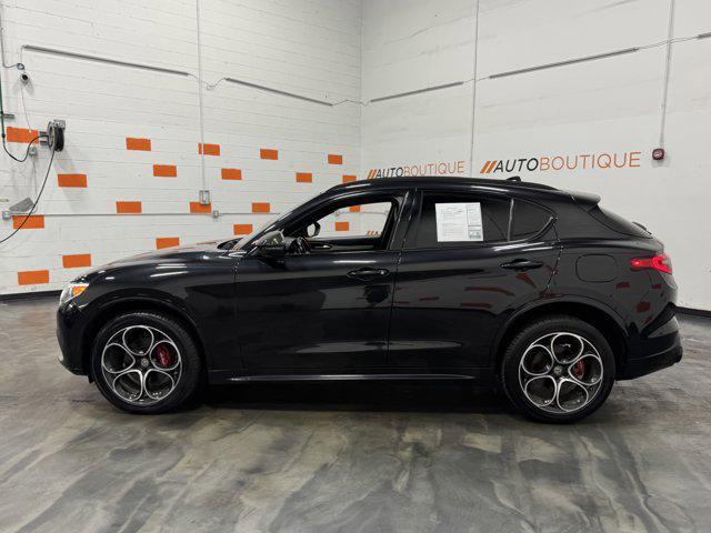 used 2021 Alfa Romeo Stelvio car, priced at $17,500
