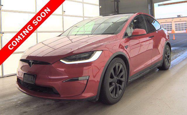 used 2022 Tesla Model X car, priced at $57,045