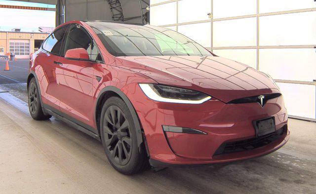 used 2022 Tesla Model X car, priced at $57,045