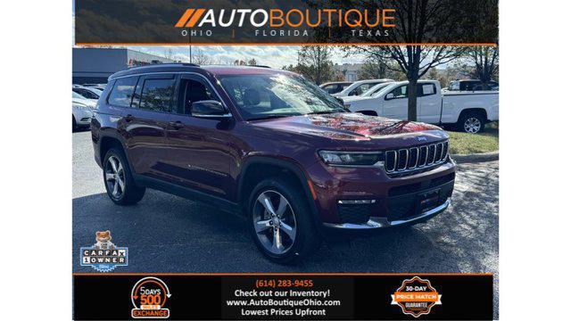 used 2021 Jeep Grand Cherokee L car, priced at $32,000