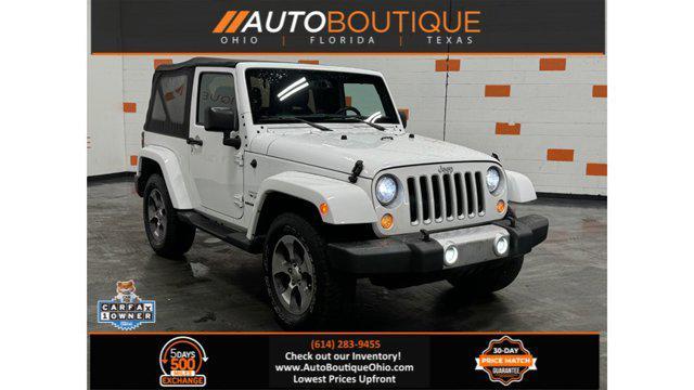 used 2017 Jeep Wrangler car, priced at $19,900