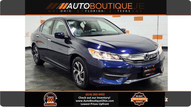 used 2017 Honda Accord car, priced at $13,800