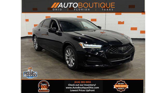 used 2022 Acura TLX car, priced at $25,400