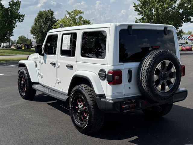 used 2018 Jeep Wrangler Unlimited car, priced at $21,045