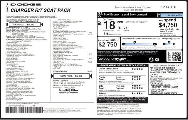 used 2016 Dodge Charger car, priced at $25,900