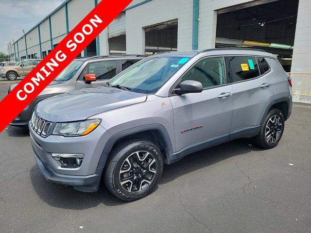 used 2021 Jeep Compass car, priced at $19,545