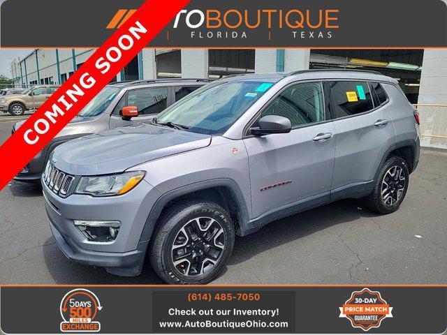 used 2021 Jeep Compass car, priced at $19,545