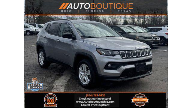 used 2022 Jeep Compass car, priced at $20,900