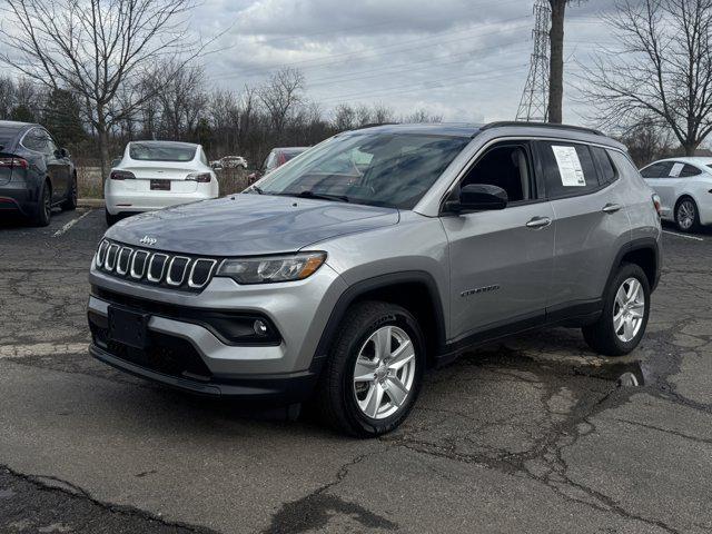 used 2022 Jeep Compass car, priced at $20,100