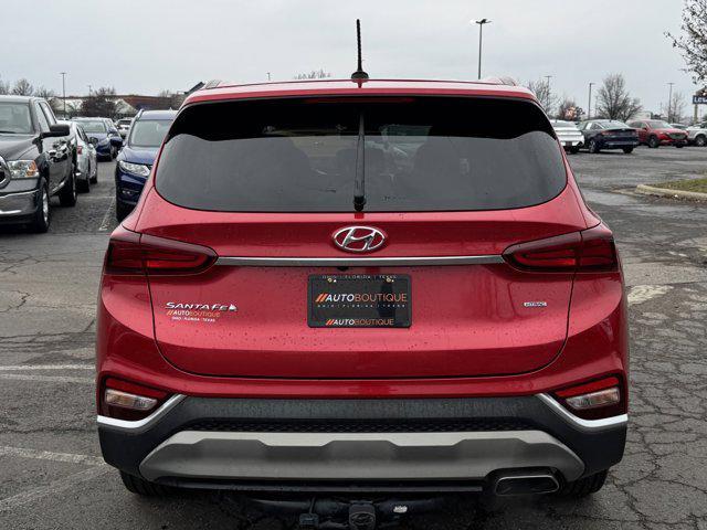 used 2020 Hyundai Santa Fe car, priced at $15,500