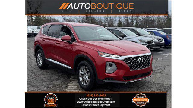 used 2020 Hyundai Santa Fe car, priced at $15,500