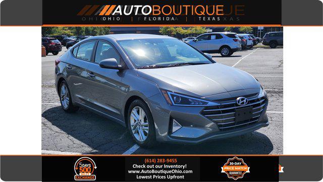 used 2019 Hyundai Elantra car, priced at $13,700