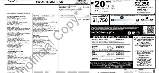 used 2022 Nissan Frontier car, priced at $21,100