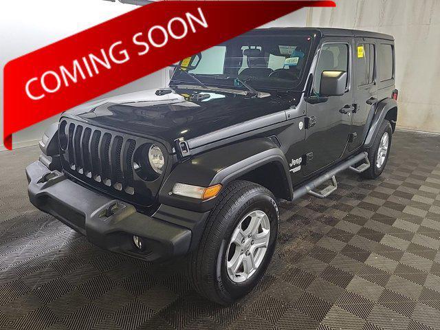 used 2019 Jeep Wrangler Unlimited car, priced at $22,045