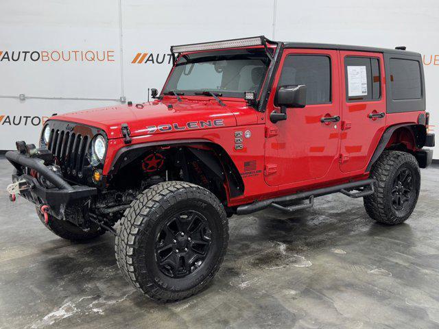 used 2016 Jeep Wrangler Unlimited car, priced at $17,045