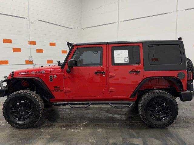 used 2016 Jeep Wrangler Unlimited car, priced at $17,045