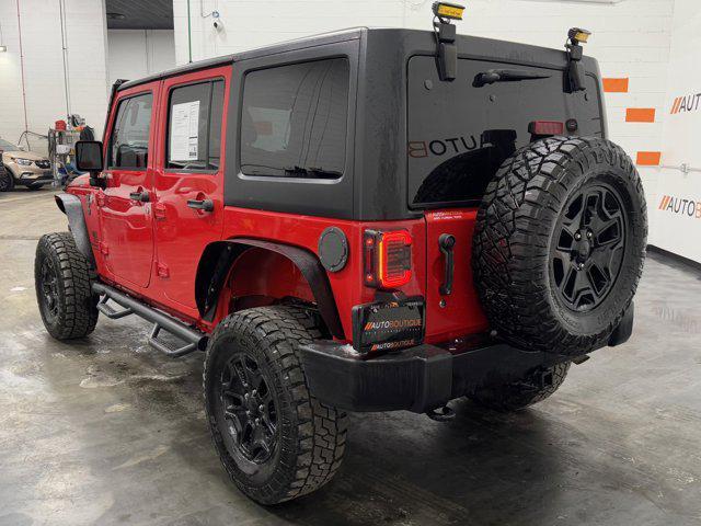 used 2016 Jeep Wrangler Unlimited car, priced at $17,045