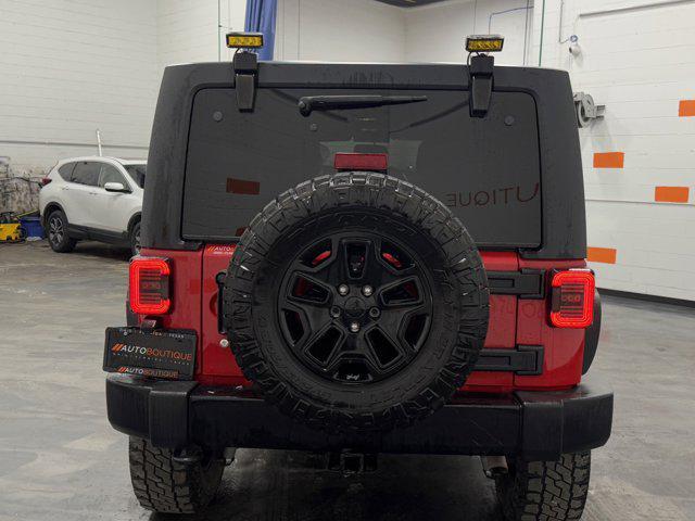 used 2016 Jeep Wrangler Unlimited car, priced at $17,045