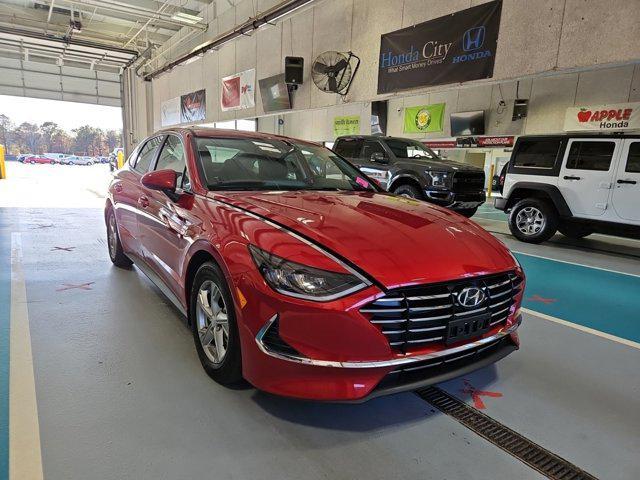 used 2021 Hyundai Sonata car, priced at $16,545