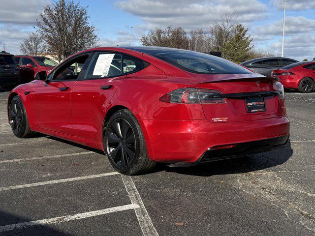 used 2021 Tesla Model S car, priced at $51,600