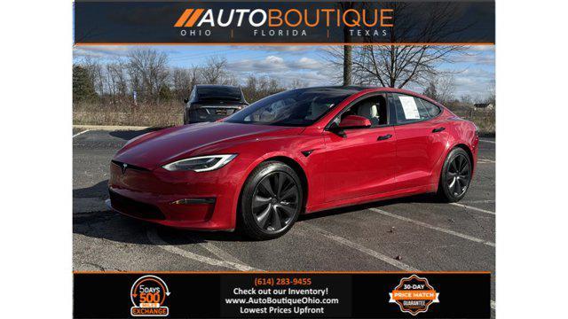 used 2021 Tesla Model S car, priced at $51,600