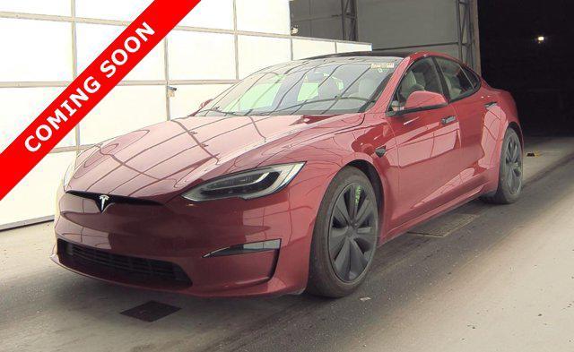 used 2021 Tesla Model S car, priced at $53,045