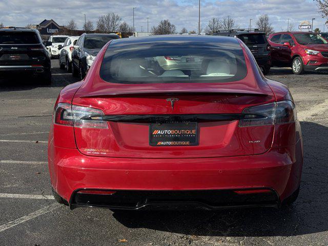 used 2021 Tesla Model S car, priced at $51,600