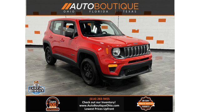 used 2020 Jeep Renegade car, priced at $16,645