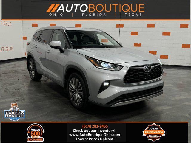 used 2020 Toyota Highlander car, priced at $28,500