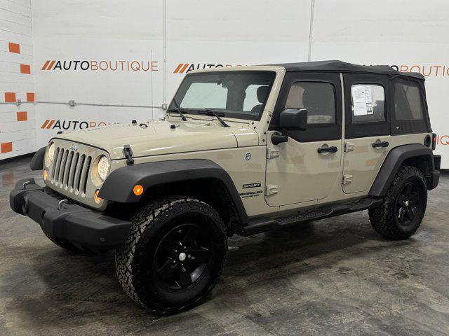 used 2017 Jeep Wrangler Unlimited car, priced at $19,800