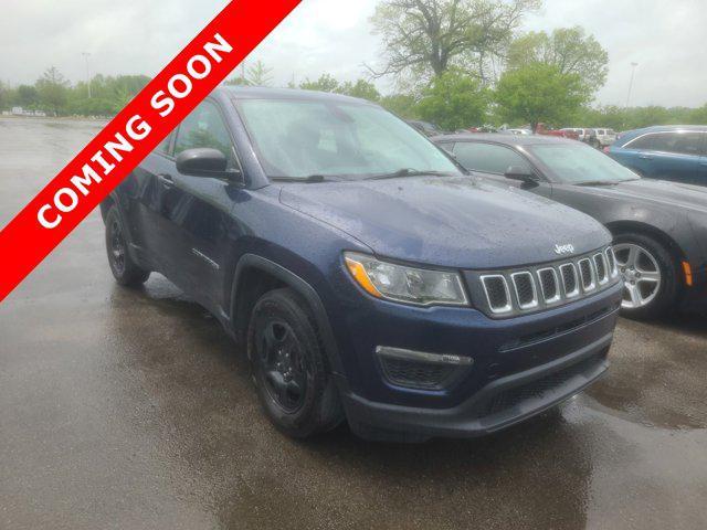 used 2021 Jeep Compass car, priced at $14,545