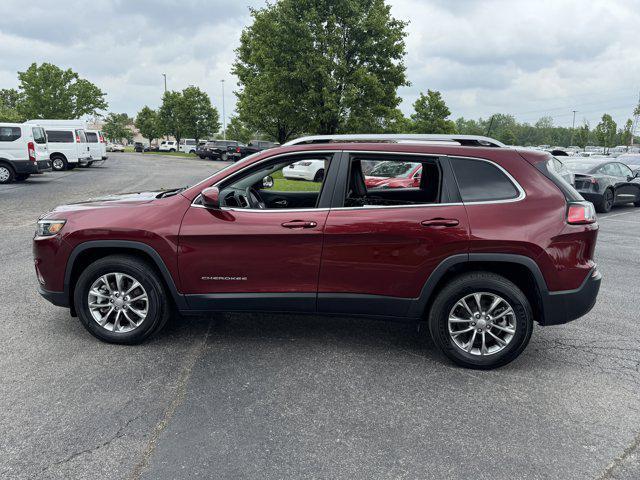 used 2021 Jeep Cherokee car, priced at $21,500