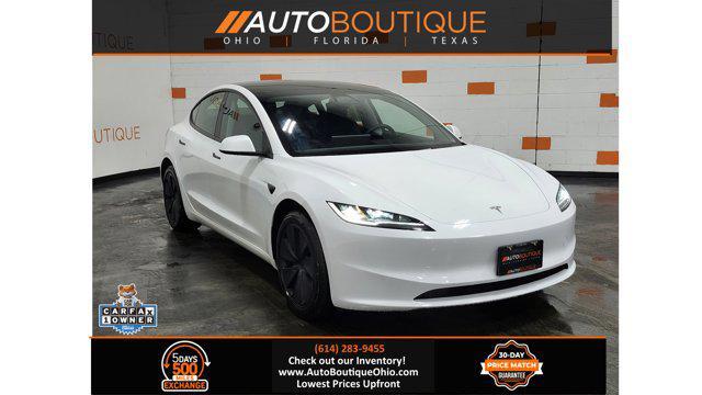 used 2024 Tesla Model 3 car, priced at $31,900