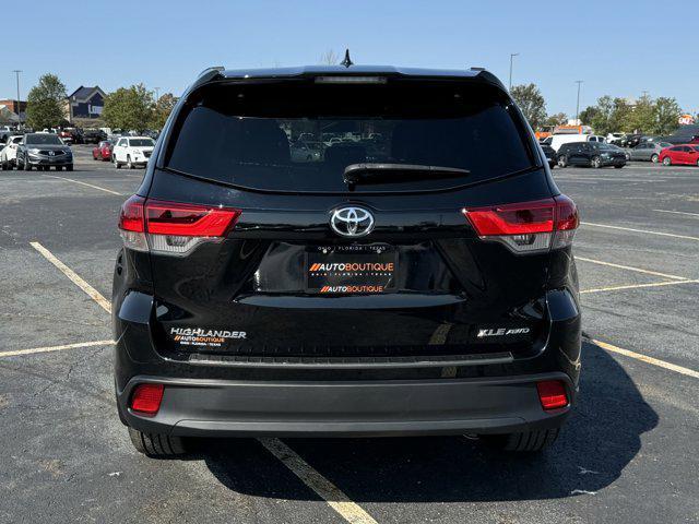 used 2019 Toyota Highlander car, priced at $22,500