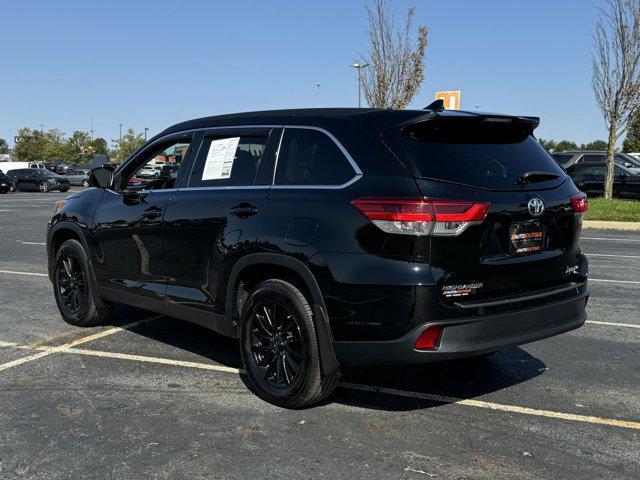 used 2019 Toyota Highlander car, priced at $22,500