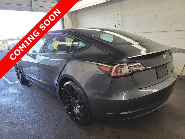 used 2022 Tesla Model 3 car, priced at $31,045