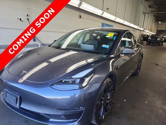 used 2022 Tesla Model 3 car, priced at $31,045