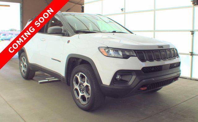 used 2022 Jeep Compass car, priced at $21,045