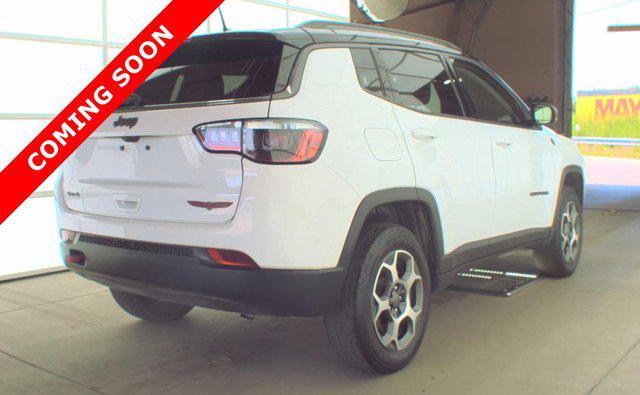used 2022 Jeep Compass car, priced at $21,045