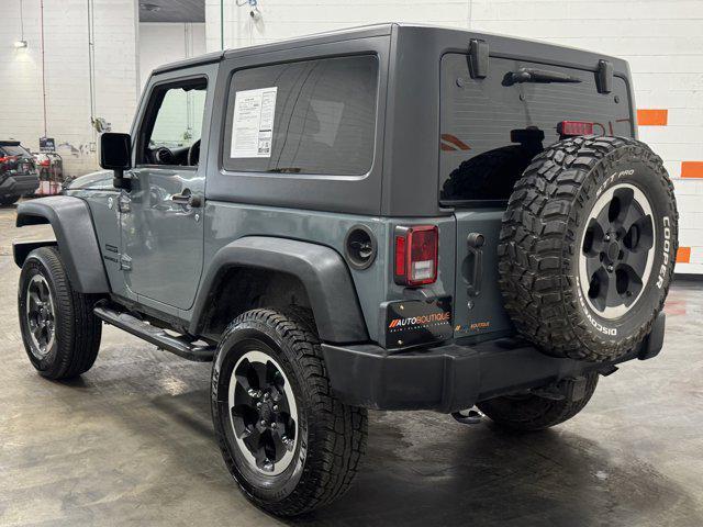 used 2015 Jeep Wrangler car, priced at $16,900