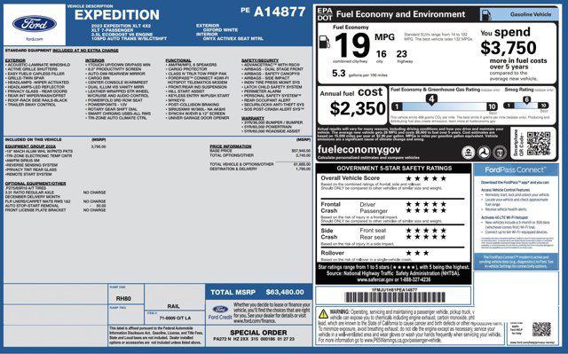 used 2023 Ford Expedition car, priced at $31,045