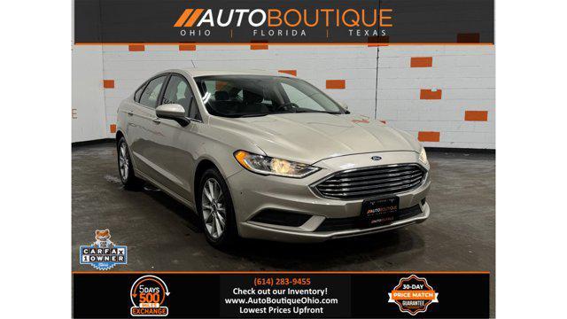 used 2017 Ford Fusion car, priced at $11,100