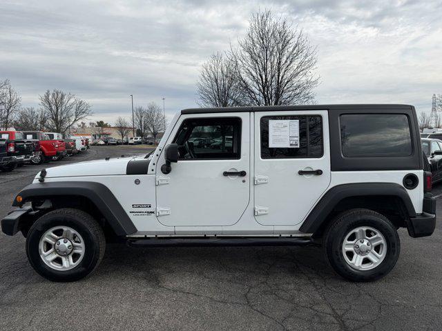 used 2018 Jeep Wrangler JK Unlimited car, priced at $18,000