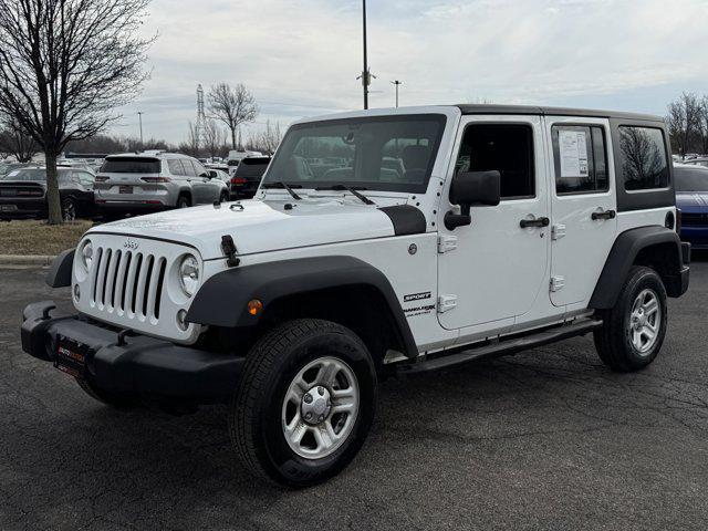 used 2018 Jeep Wrangler JK Unlimited car, priced at $18,000